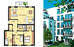 Зарубежная недвижимость Германия -4-х комнатная квартира с балконом